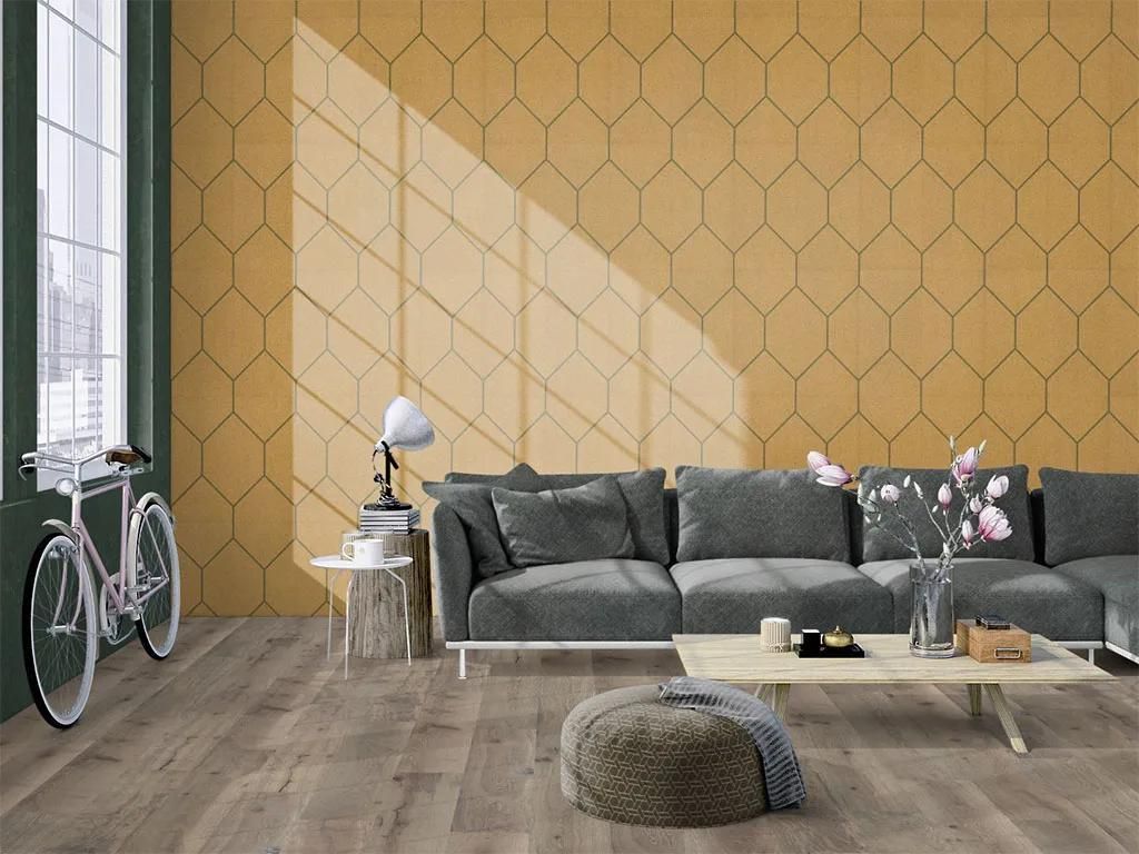 1,98 m² | Kork Wandfliese GROOVY Mint mit CORKGUARD-Oberfläche