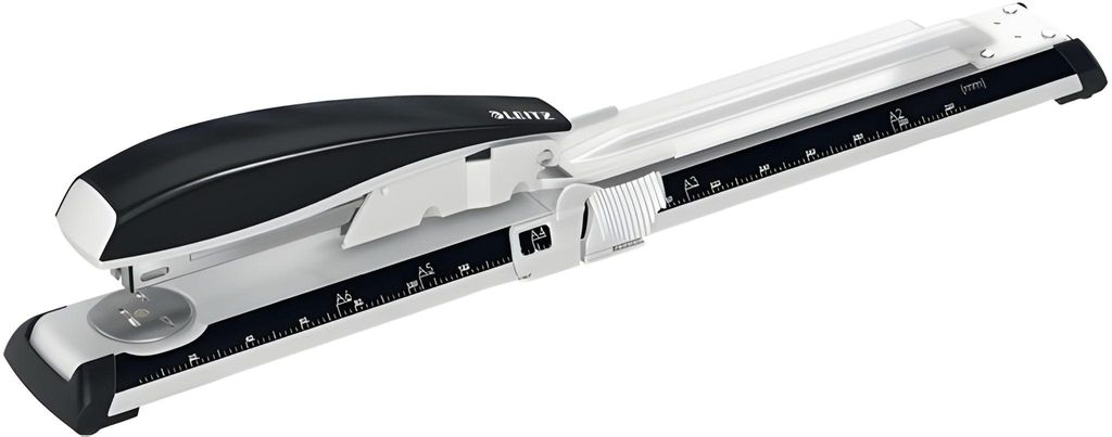 Leitz NeXXt 5560, 40 ark., Czarny, 26/8, Metal, Plastik, 80 Zdjęcie produktu 