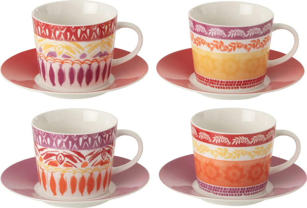 Tasses XL en Céramique J-Line pour Éviter les Éclaboussures de Café