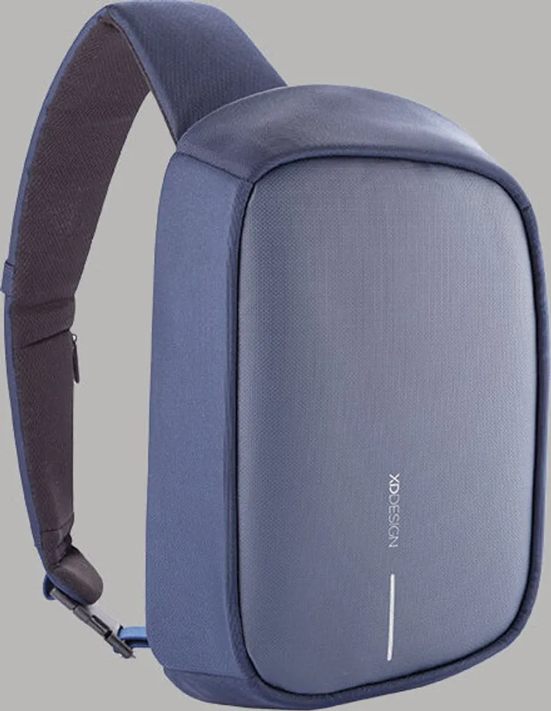 Sac Antivol Bobby Sling Bleu avec Port USB et Protection RFID Intégrée - 12