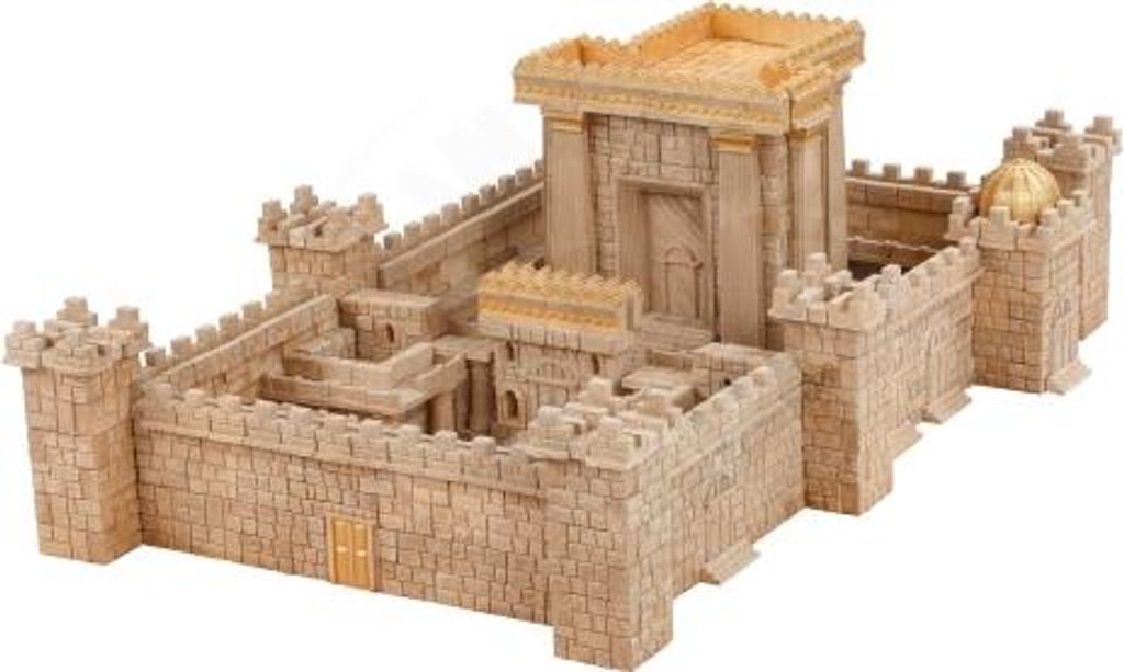 Cihličková stavebnice Jeruzalémský chrám 1350 dílků