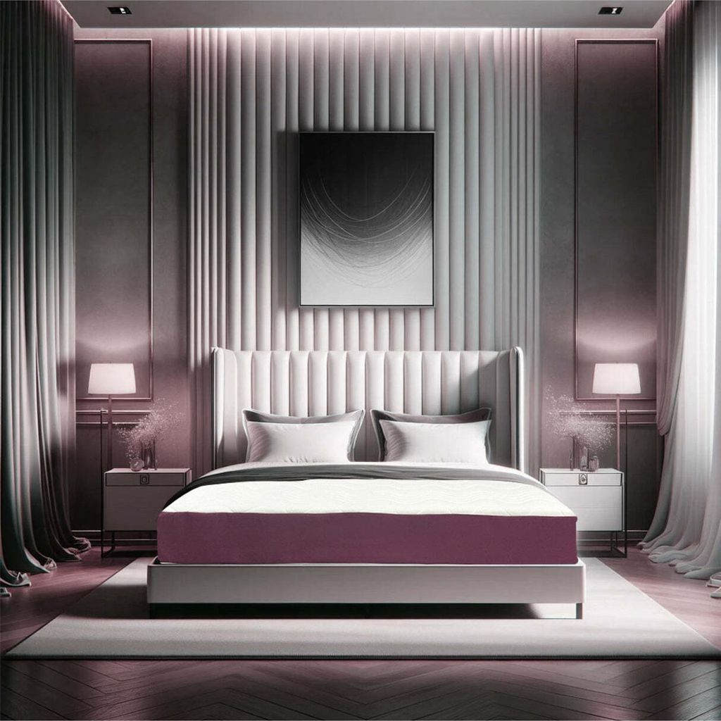 Orthopädische Matratze Best Sleep Color Line Purple, 140x200 cm, 18cm, H3,