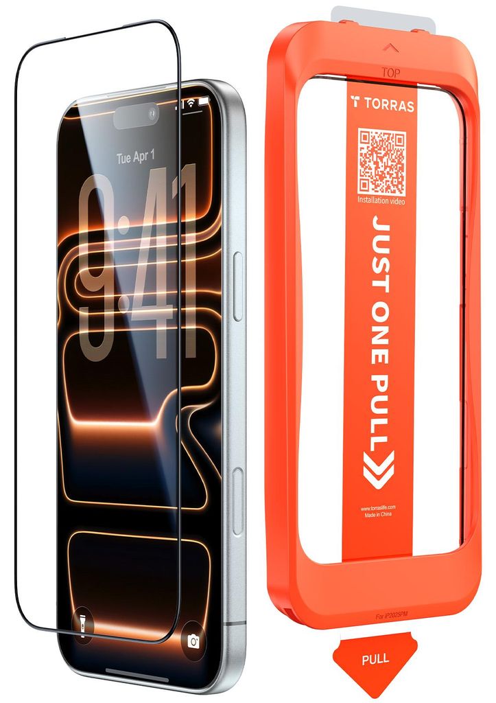 Torras GlassGo Install Master, clear - iPhone 16/17 Obrázek produktu 