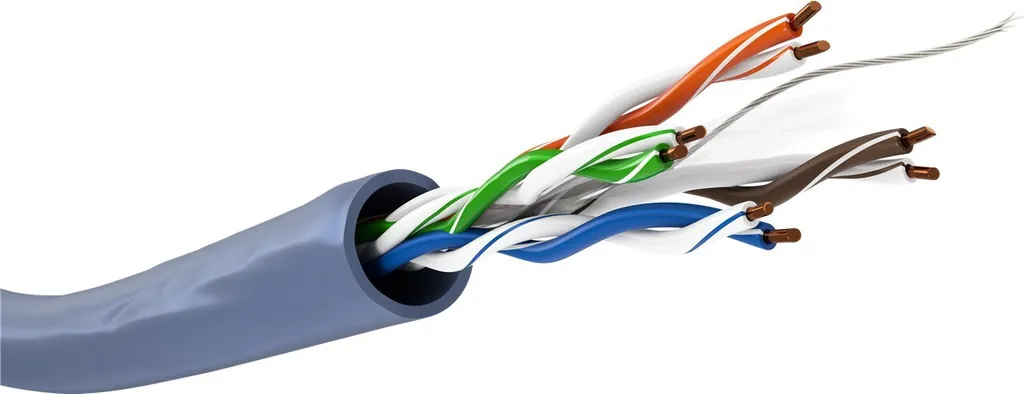 Goobay 96092 Cavo Rete CAT 6a 50m Blu U/UTP Rame Solido LSZH
