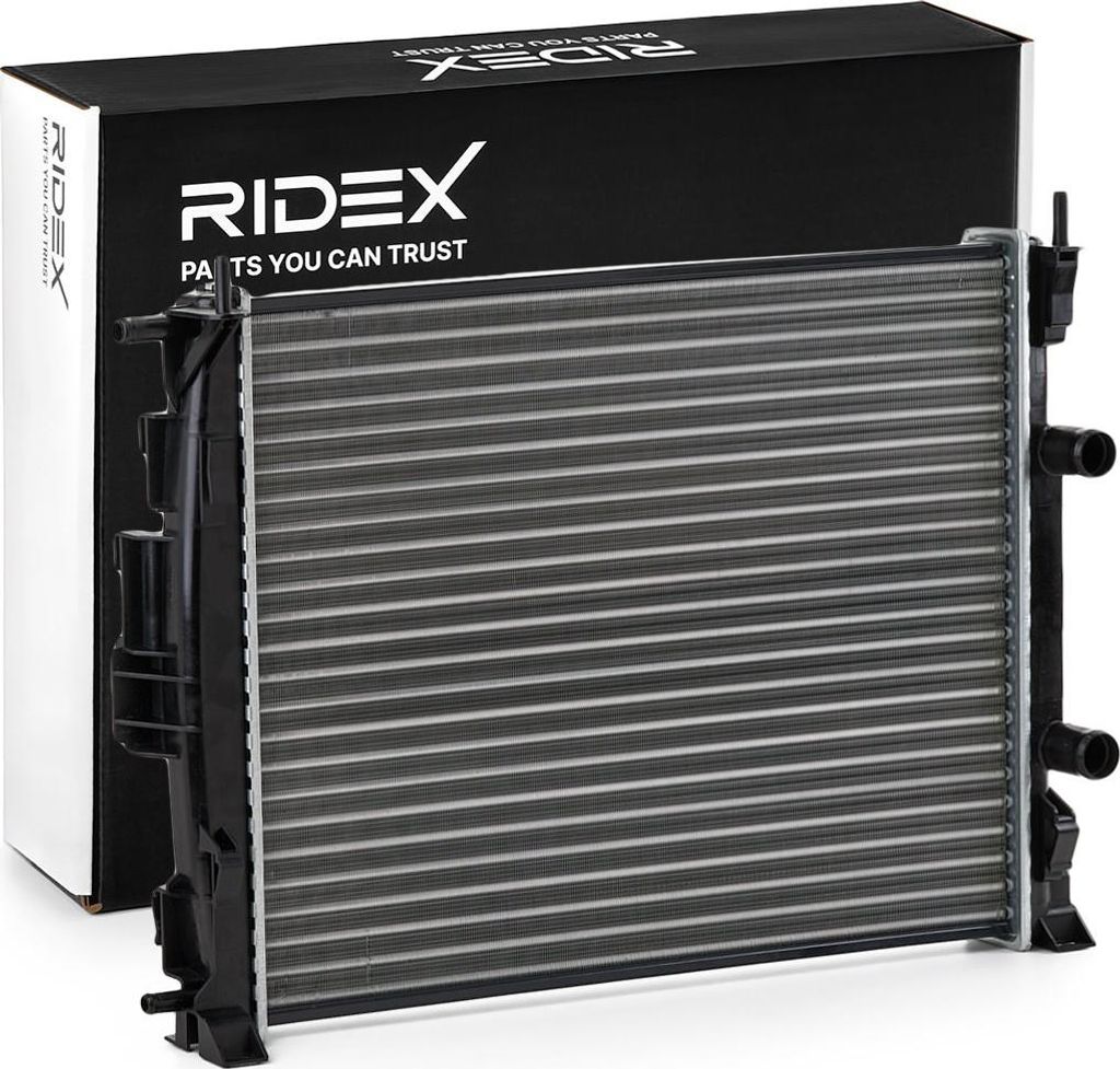 RIDEX 470R0052 Kühler Wasserkühler Motorkühler für RENAULT SCÉNIC II (JM0/1) MEGANE II Coupé-Cabriolet (EM0/1) MEGANE II Kombi (KM0/1) MEGANE II