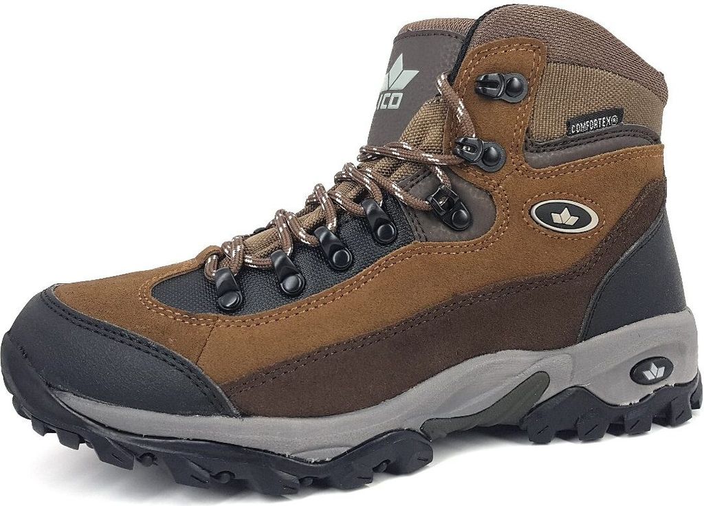 Lico Herren Milan Trekking- & Wanderstiefel, Braun, 44 EU Produktbild 