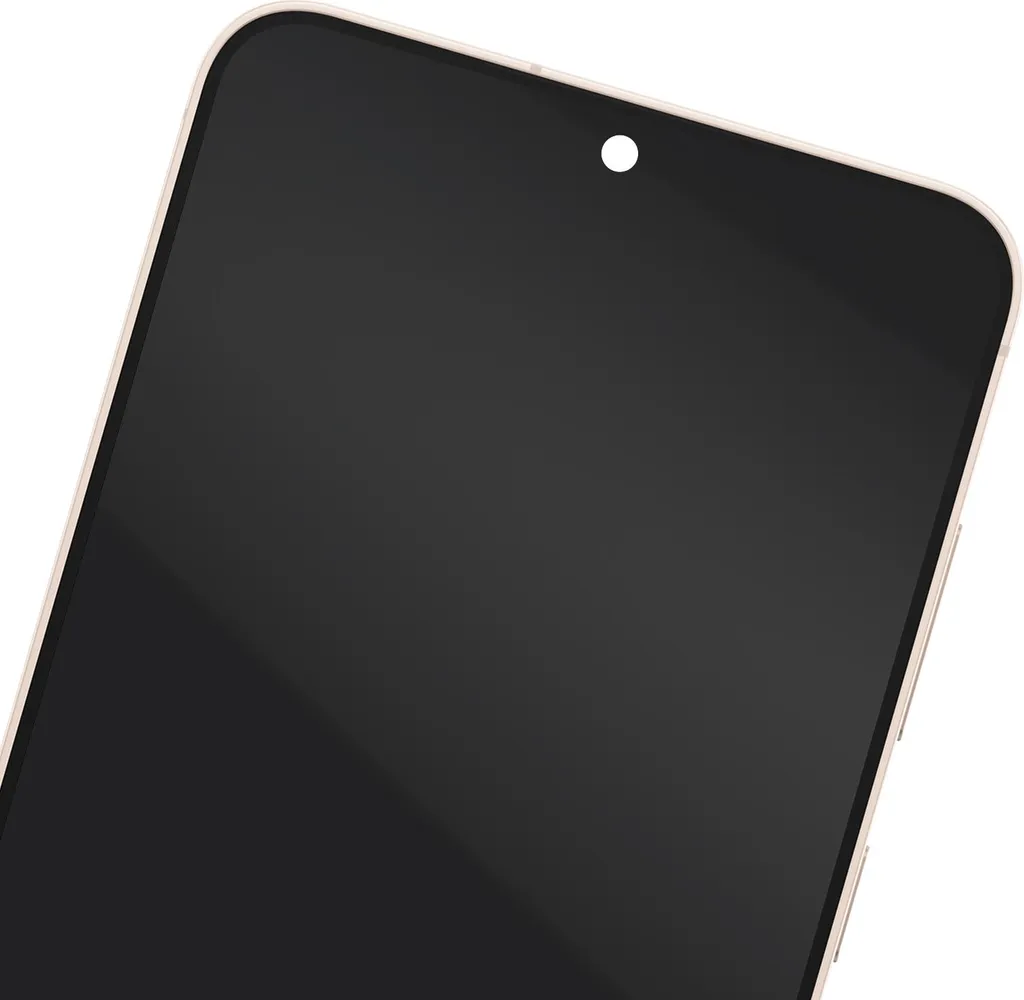 Solution Écran Noir Galaxy S25 Plus : Bloc Soft-OLED Rose Champagne