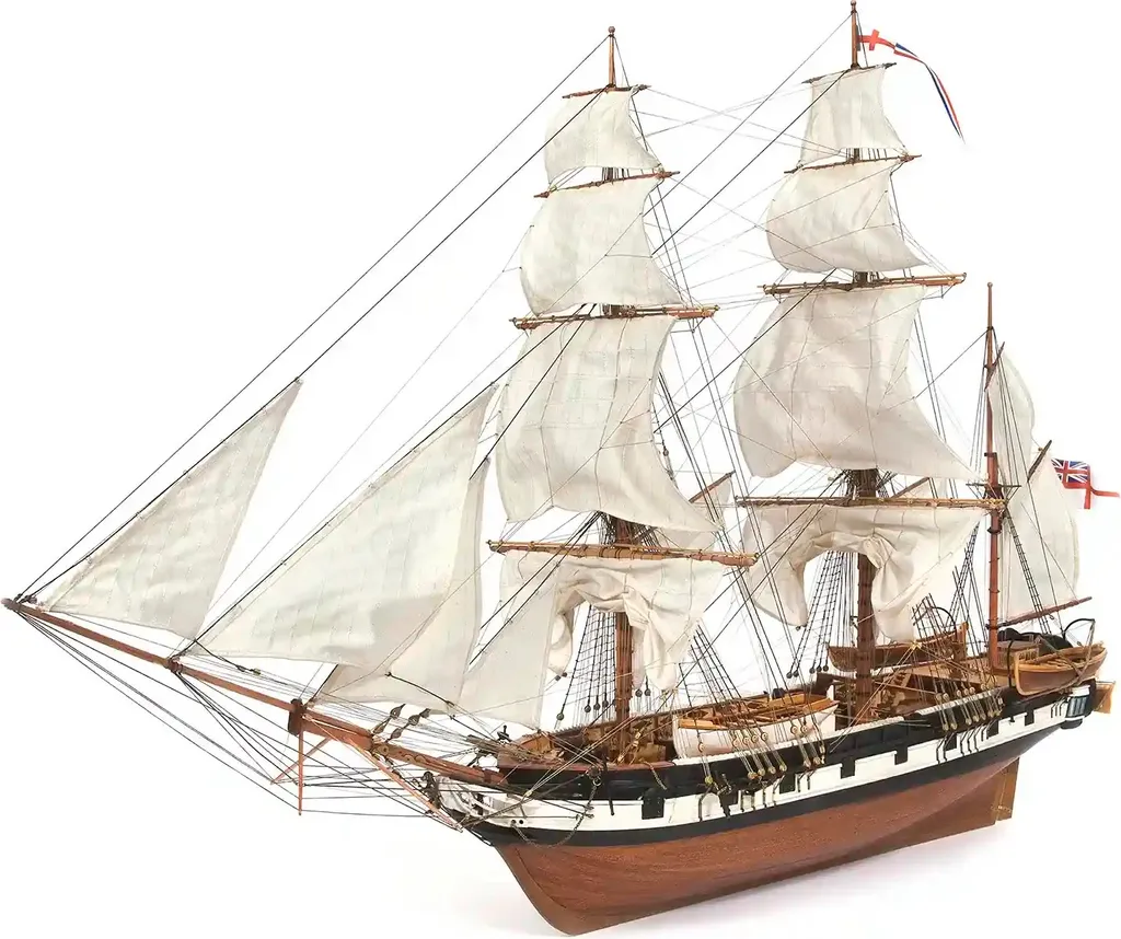 Maquette HMS Beagle 1:60 Haute Précision - Kit sans Défaut pour Passionné - 2