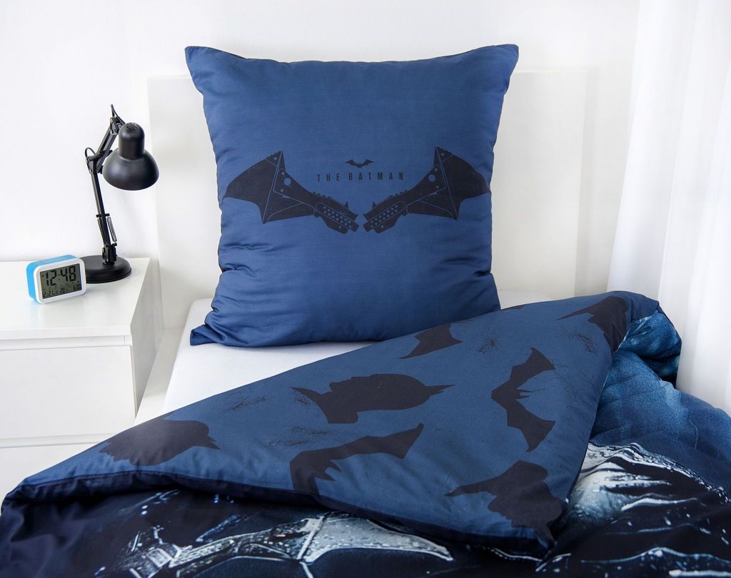 Posteľná bielizeň Batman Renforcé - 80 x 80 / 135 x 200 cm Obrázok produktu 3