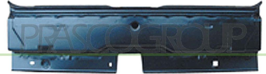 PRASCO Heckwand Heckblech PG0093250 passend für PEUGEOT 206 Schrägheck (2A/C) 3,3kg