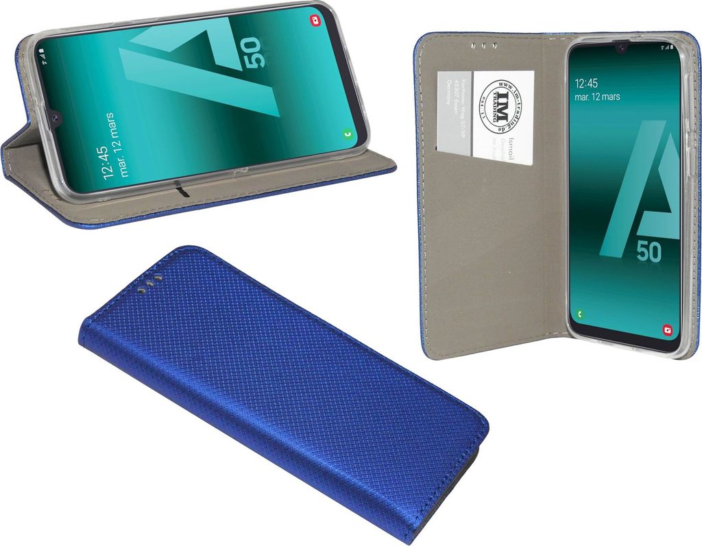 Buch Tasche "Smart" kompatibel mit SAMSUNG GALAXY A50 Produktbild 