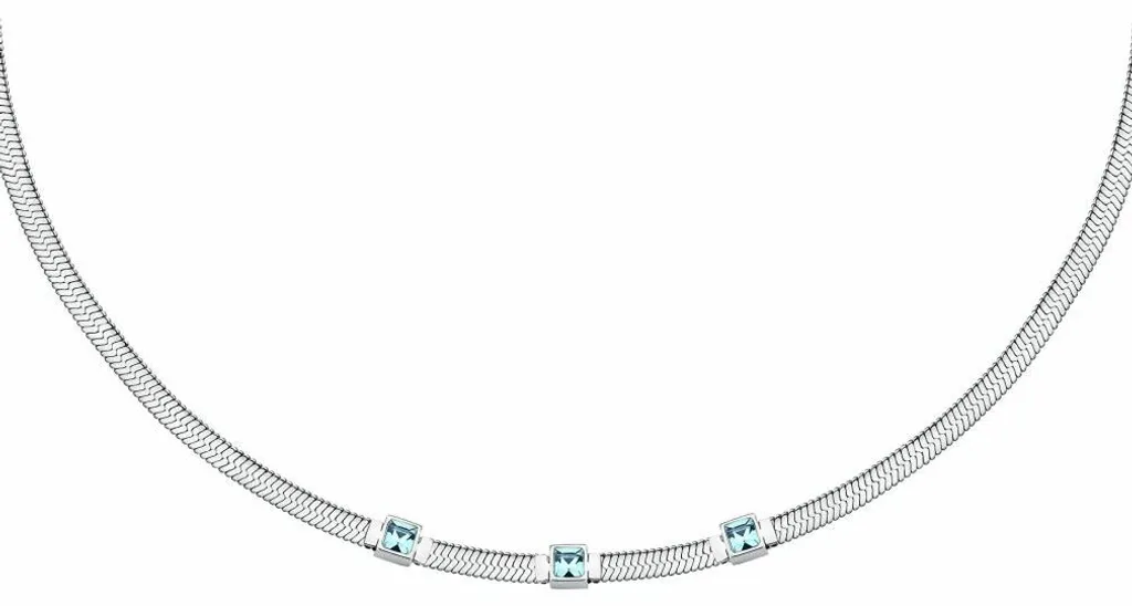 Collier Hádek Gioia SAVY28 : le bijou anti-ternissement aux cristaux