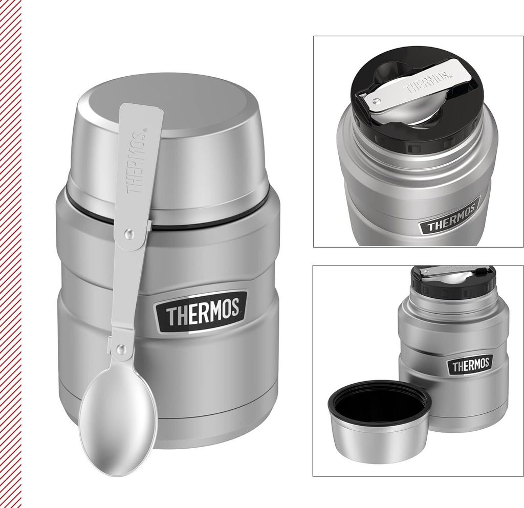THERMOS Speisegefäß Stainless King, Edelstahl mattiert 0,47 Produktbild 12