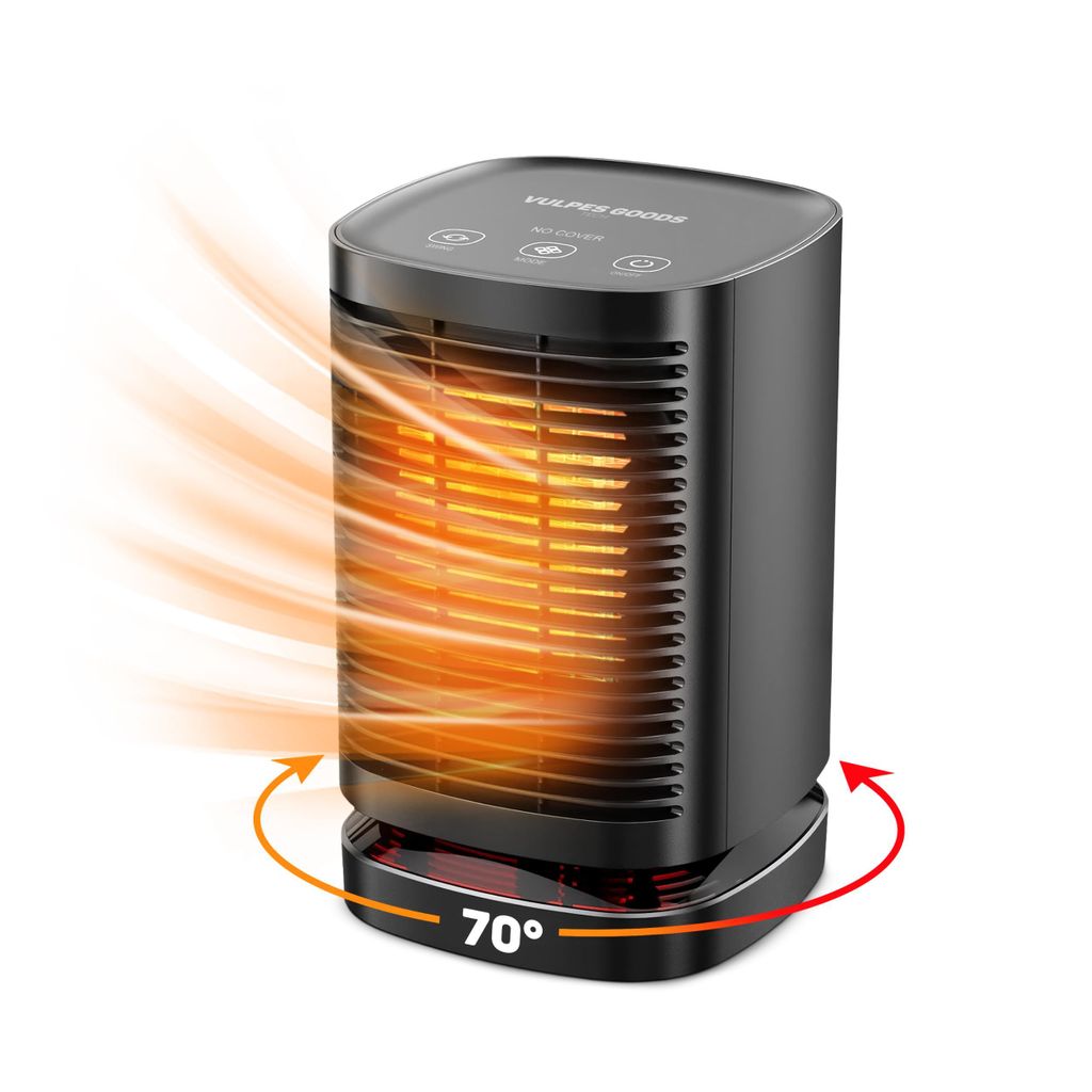 Vulpes Goods Keramický ohrievač s ventilátorom - Keramický Obrázok produktu 