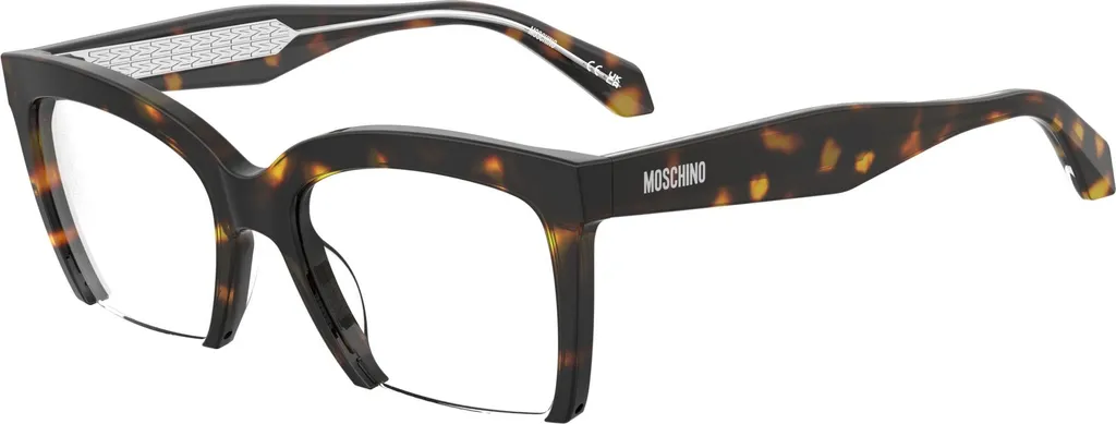 Lunettes Moschino MOS654 Dark Havana 52/19/140 pour Femme Élégante