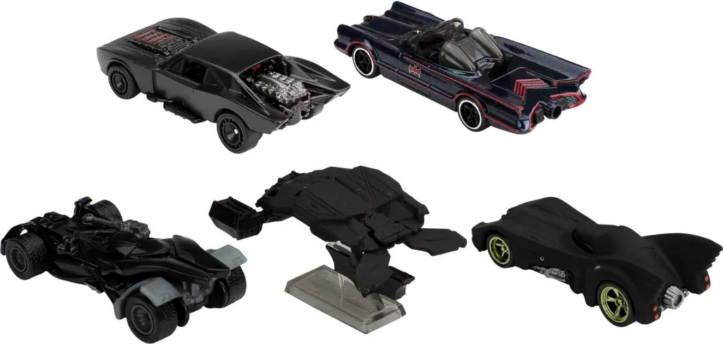 Coffret Hot Wheels Batman Idéal Cadeau Enfant et Vitrine Collection