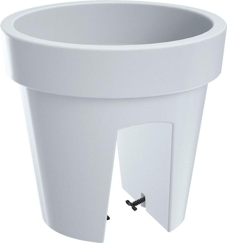 Květináč na zábradlí LOFLY RAILING 24,5 cm - barva: bílá Image du produit 