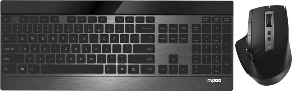 Rapoo 9900M Multi-Mode-Deskset Kabellos, ultraflach Produktbild 