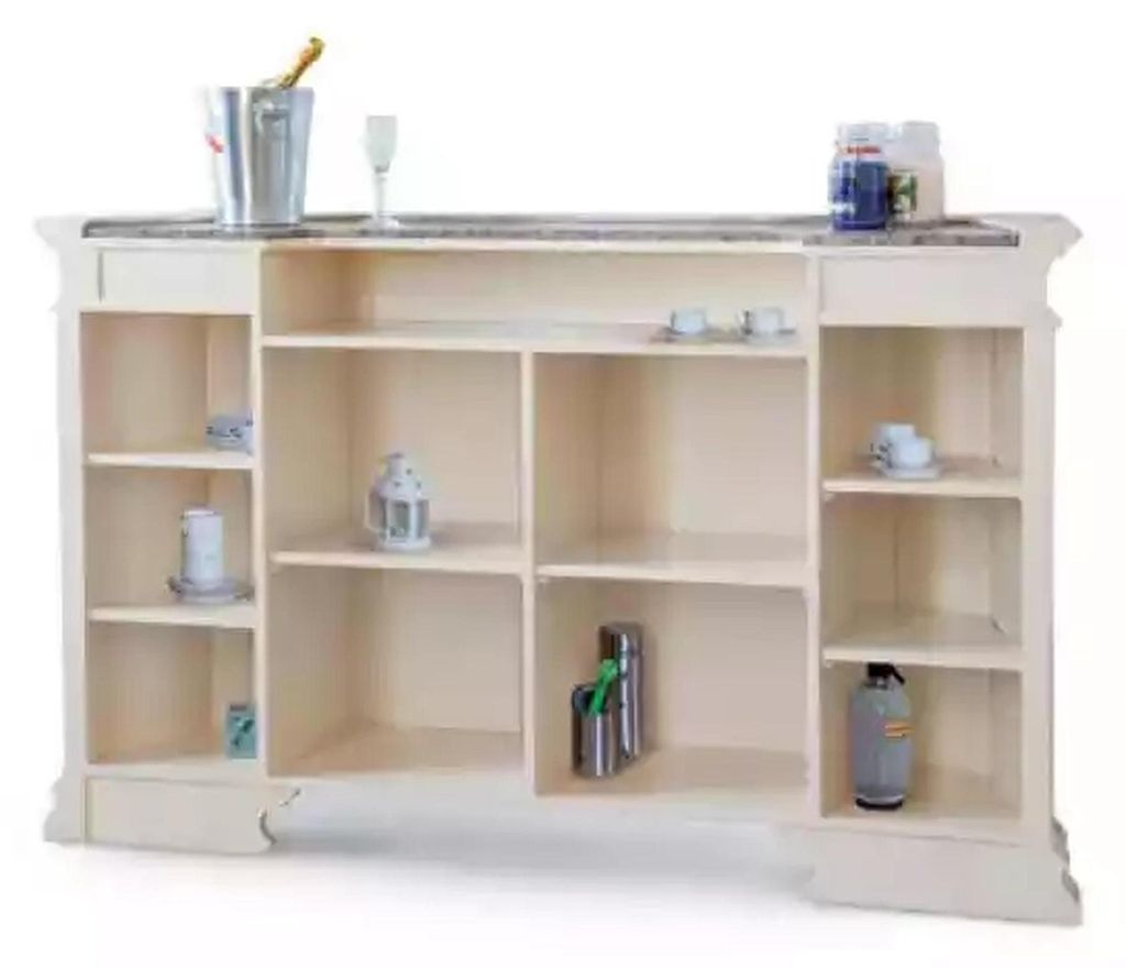 Bartisch Beige Bartheke Barhaus Bartheke Klassischer Stil Bartheke