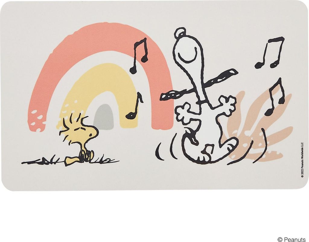 BUTLERS Frühstücksbrettchen PEANUTS Regenbogen