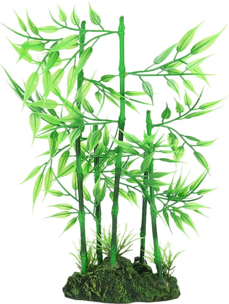 Decorazione Acquario Prezzo Outlet | Bambù Artificiale e Bluestone