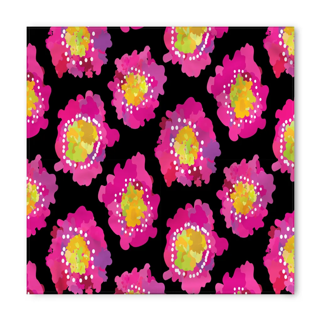 Bandana Cane ABAKUHAUS 40x40 Resistente Magenta Antracite - 2