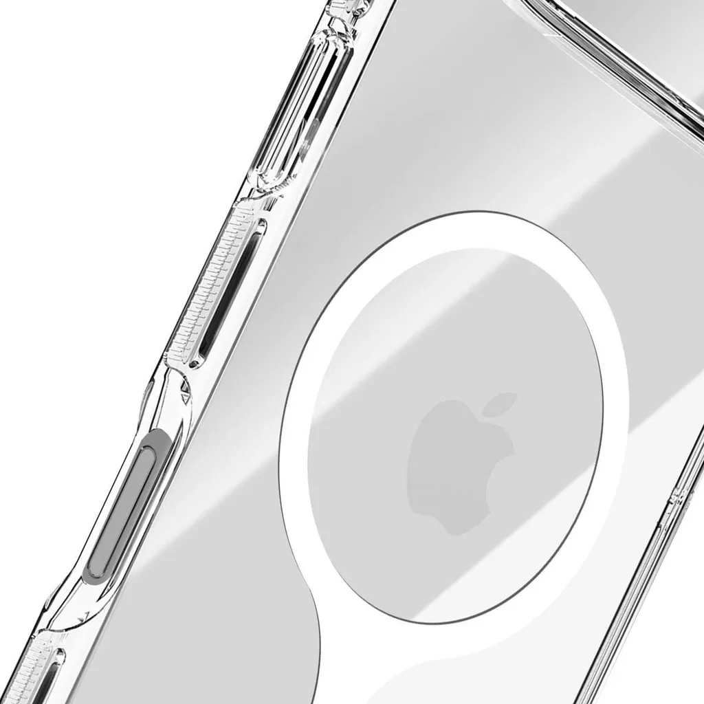 Coque iPhone compatible MagSafe - Protection DropTec Transparente
