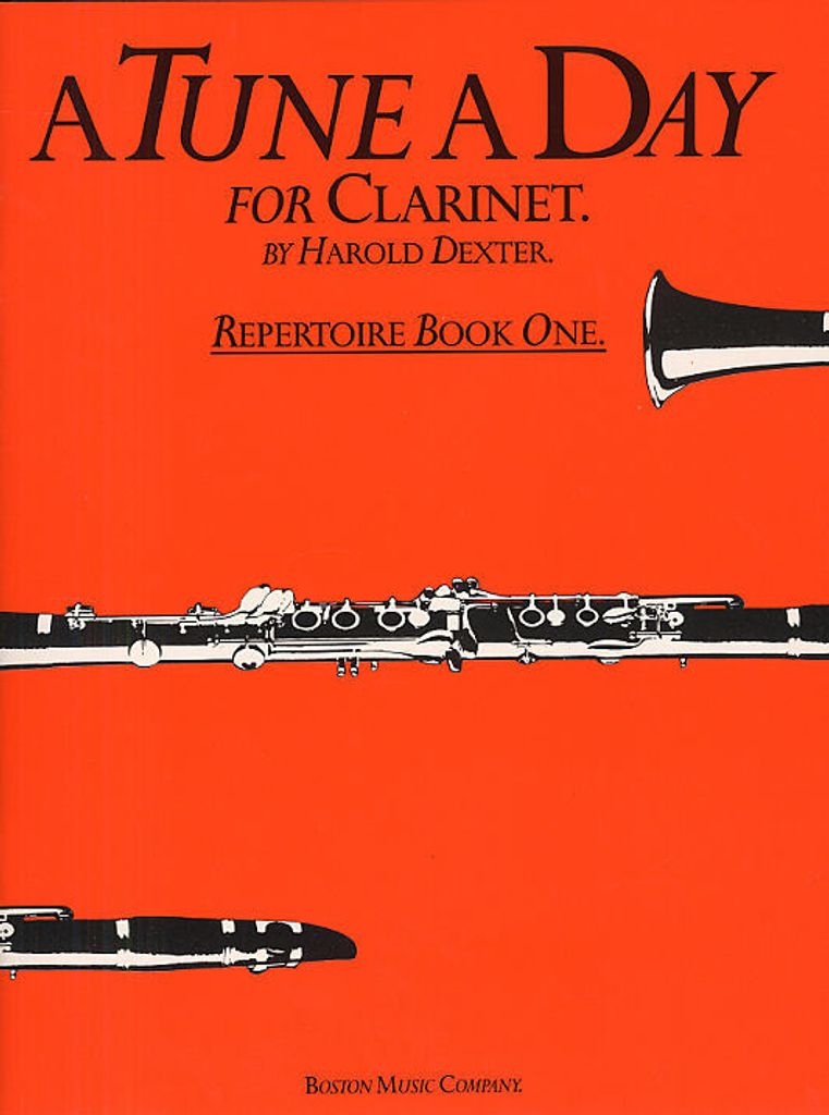 A tune a day for clarinet and piano repertoire book vol.1