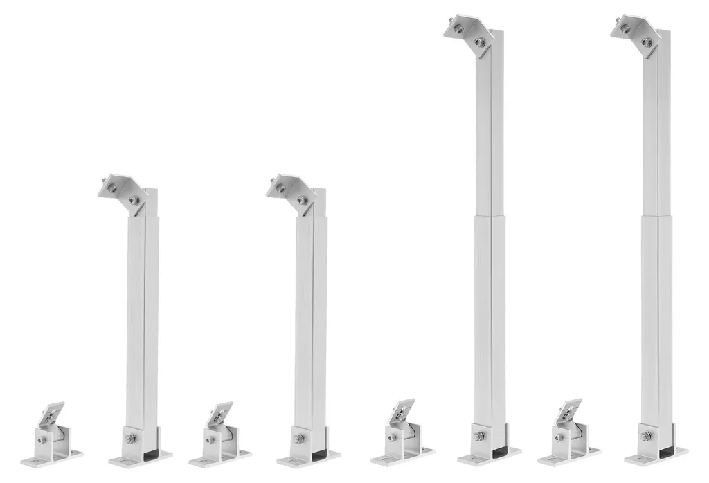 Support solaire angle réglable blanc capacité de charge élevée 14-28p - 4
