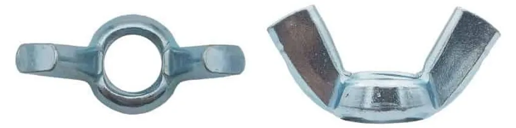 Écrou à oreilles M14 forme américaine D-Work résistant en acier zingué - 2