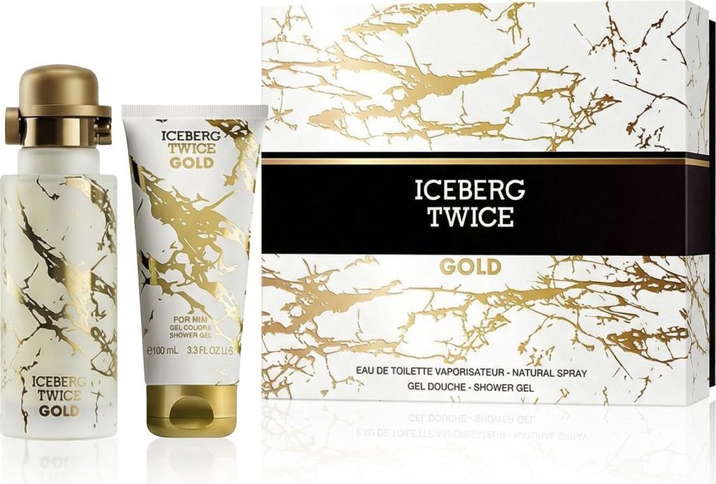 Iceberg Twice Gold EDT 125 ml + SG 100 ml (man)