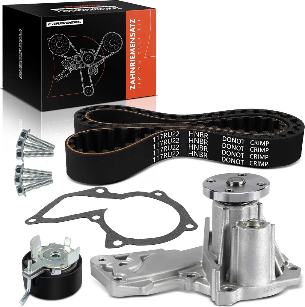 Frankberg Kit de Courroie de Distribution avec Pompe à Eau Ford Fiesta VI