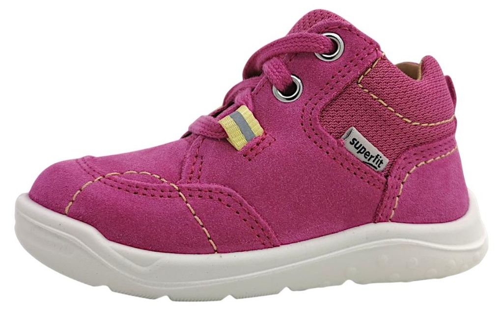 Superfit Whaley Kinderschuhe Mädchen Halbschuhe Schnürer Lauflern Rosa Freizeit, Schuhgröße:22 EU