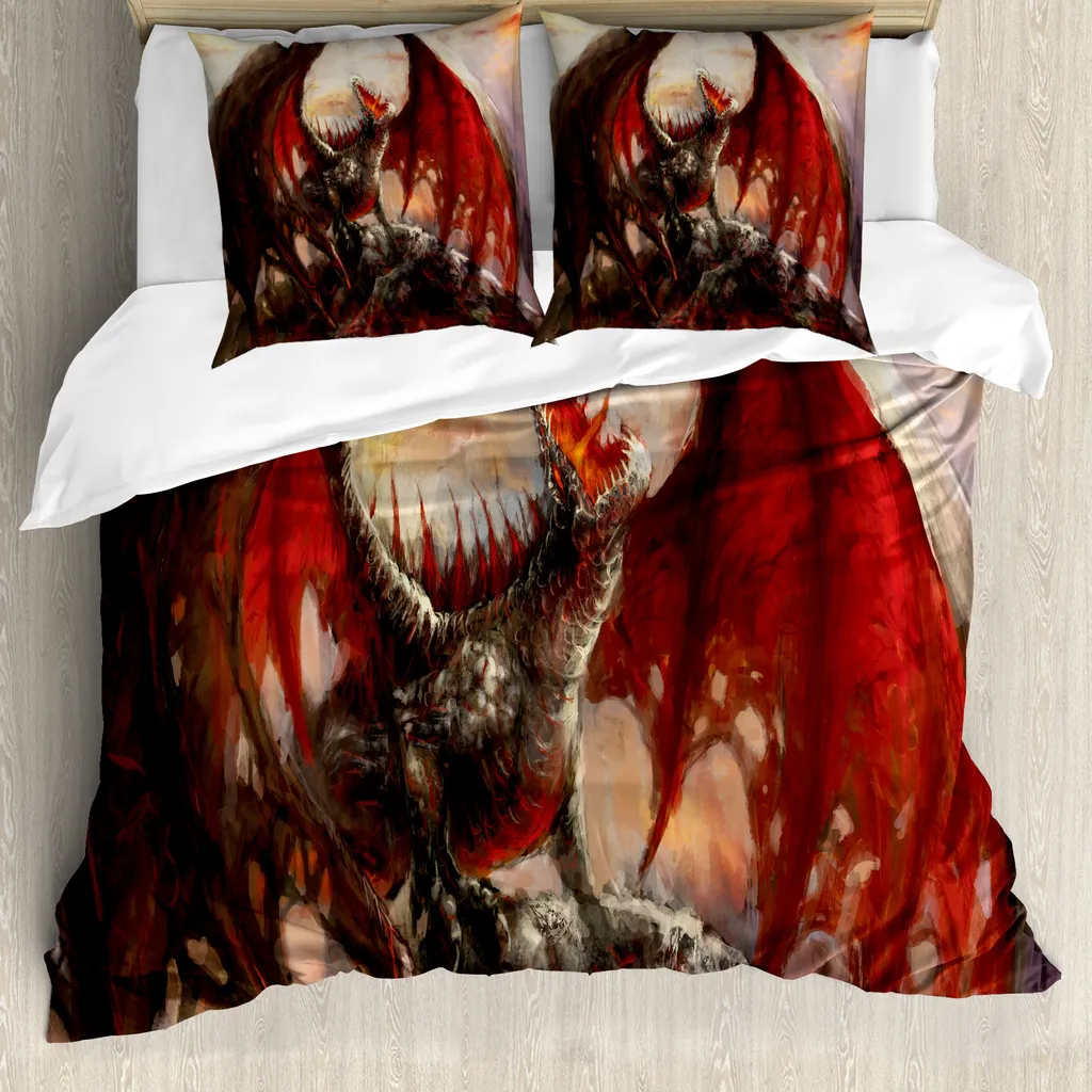Set Copripiumino Fantasy ABAKUHAUS Antiacaro 155x220 | Prezzi Bassi