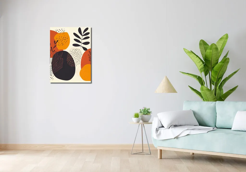 Tableau Jardin des Souvenirs 50x70 cm - Décoration Murale Paysage Zen