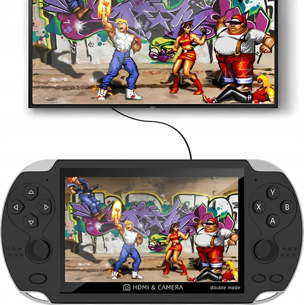 Console de Jeux Portable Rétrogaming X7 Plus Multimédia 1000 Jeux - 3