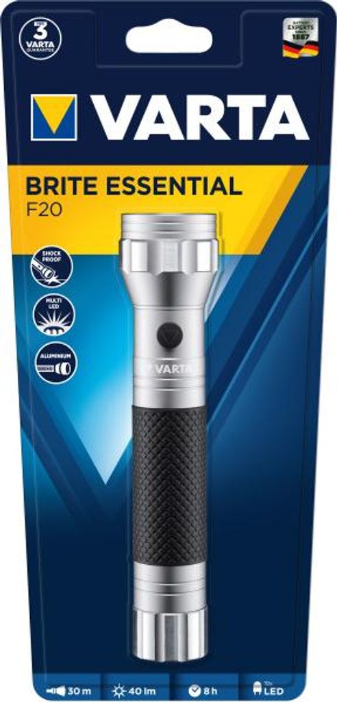 Lampe torche LED Varta Brite Essential F20 Image du produit 