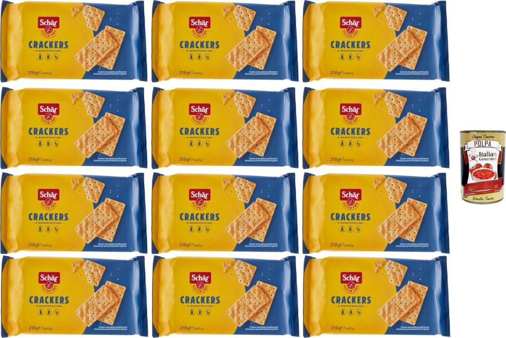 Schär Crackers senza Glutine, Glutenfreie Cracker. Speziell Produktbild 