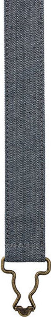 Premier Workwear , Cross Back Interchangable Apron Straps , Indigo Reverse Denim , 170 x 3 cm