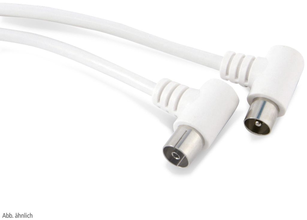 S/CONN 80085-32, 5 metros, coaxial, coaxial, blanco Imagen del producto 