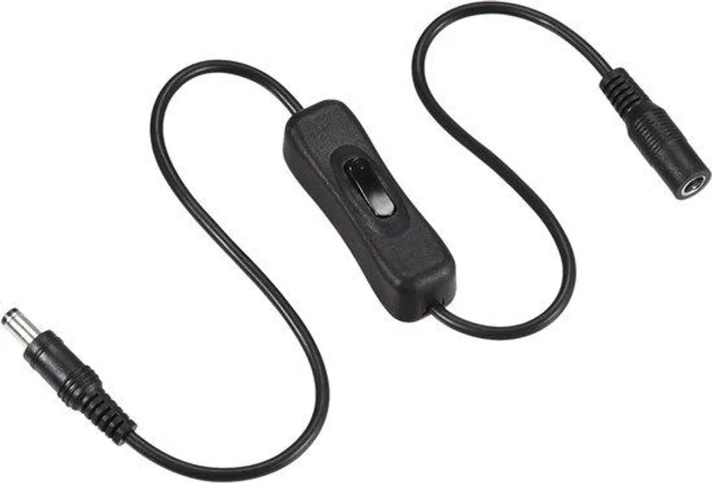 Lampe de bureau LED 50 cm noire avec rallonge flexible haute puissance