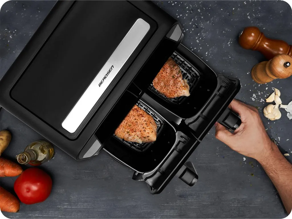 Recensione Berdsen BD-653: Friggitrice Aria Calda 1700W Doppia Area - 30