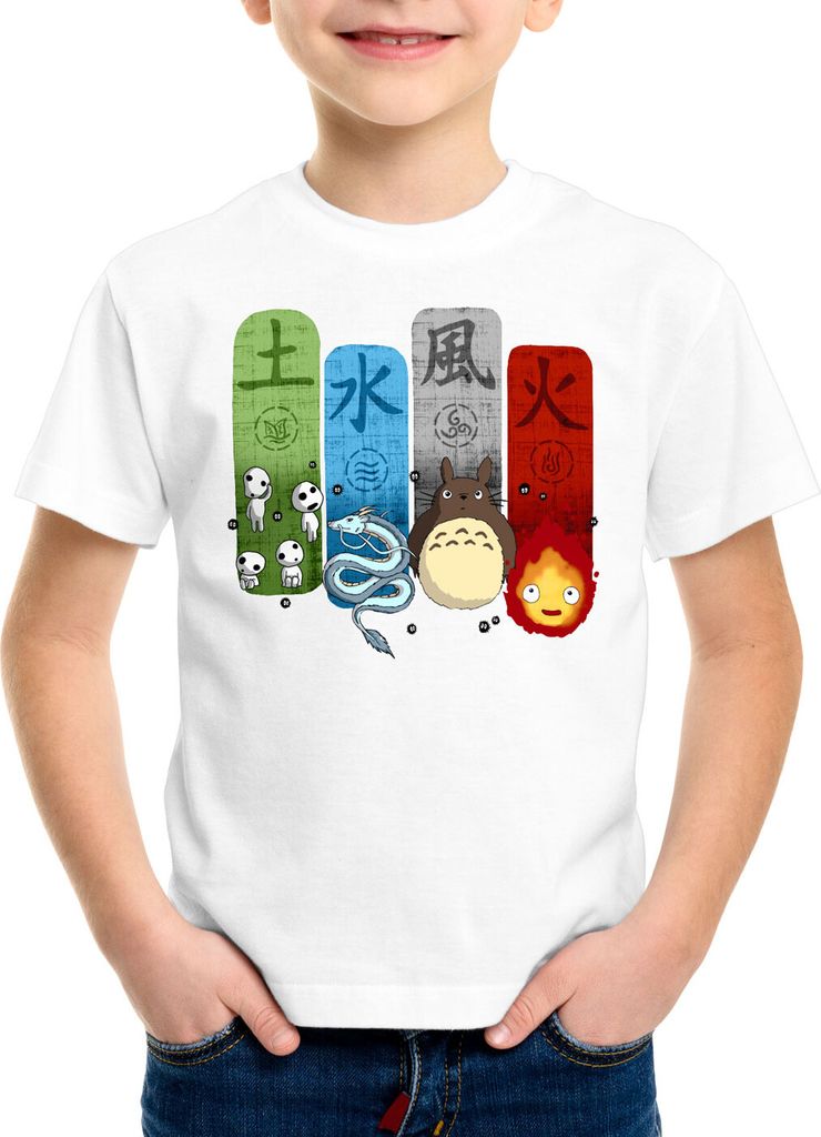 style3 Anime Cosplay Family Kinder T-Shirt anime cosplay schloss film