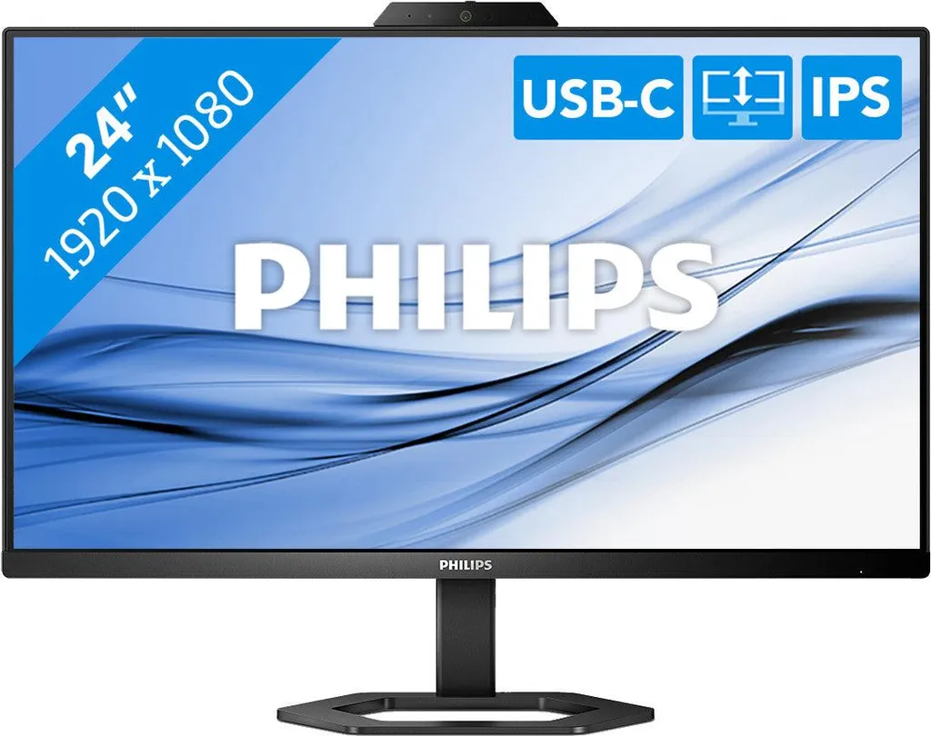 Écran PC Philips 24E1N5300HE 24" Dalle LED Multimédia avec Webcam - 10