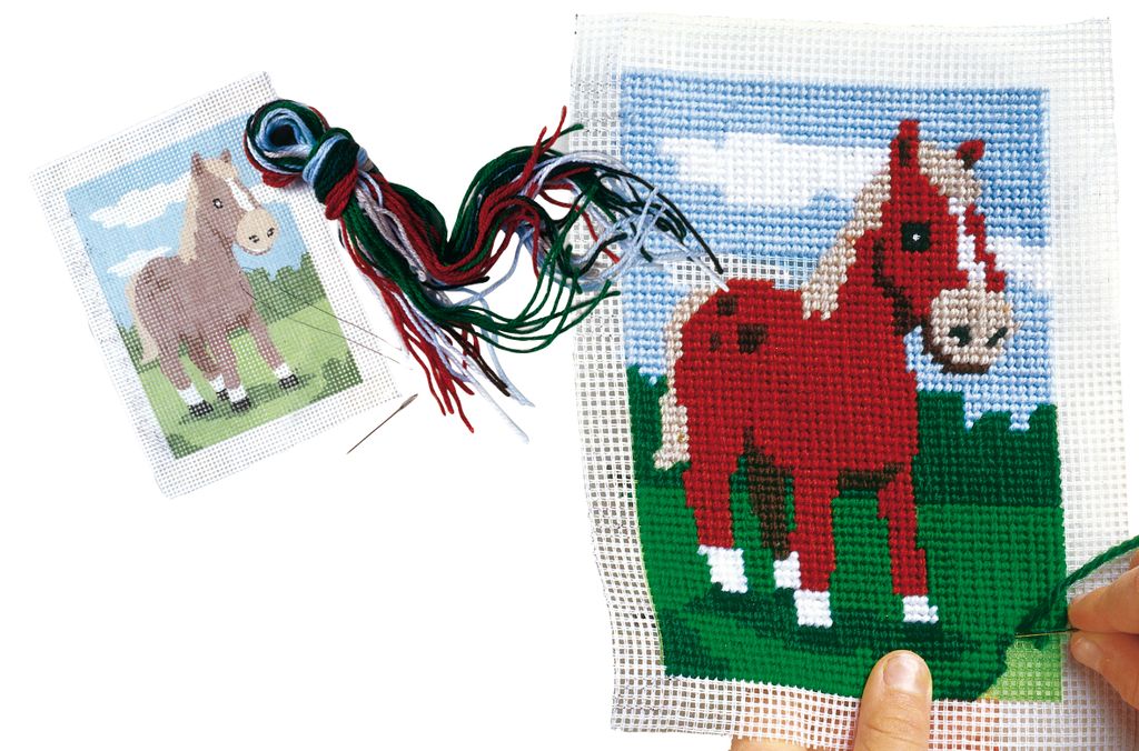 Coperte da ricamo SES - cavallo Immagine del prodotto 
