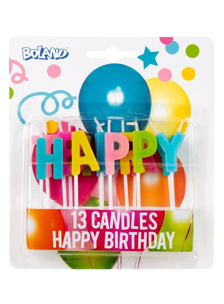 Happy Birthday Geburtstagskerzen