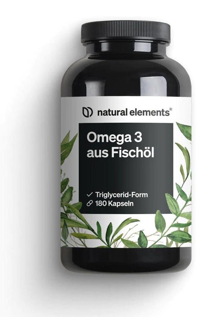 Omega 3 Fischöl Kapseln - 365 Kapseln_für 6 Monate