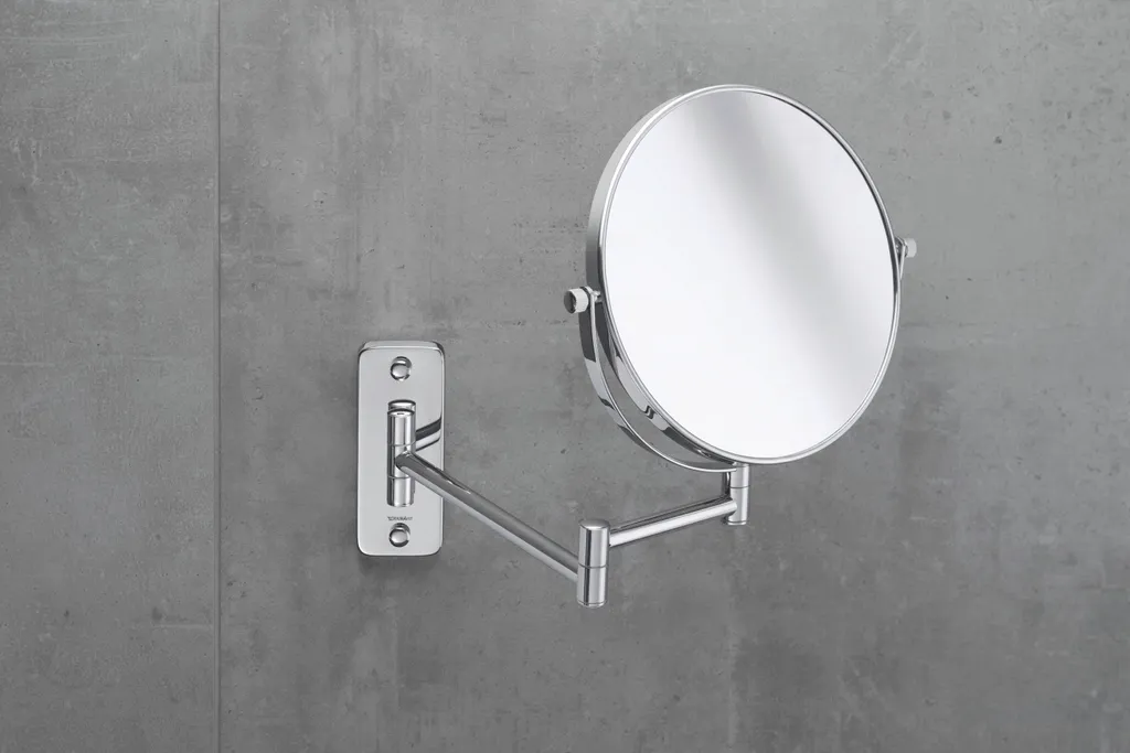 Miroir Grossissant de Salle de Bain Duravit D-Code avec Bras Extensible - 6