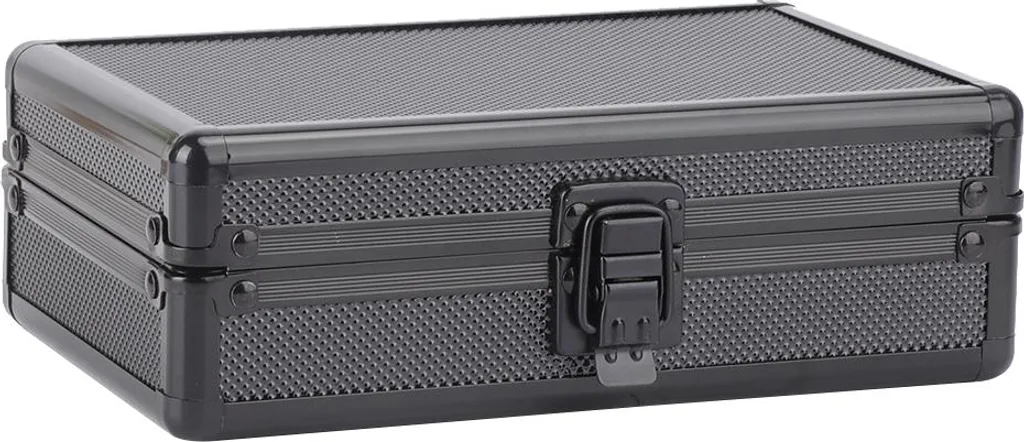 Cave à cigares en aluminium et cèdre espagnol avec humidificateur intégré