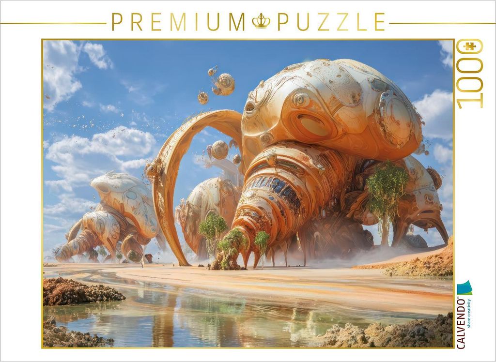 CALVENDO Puzzle Science-Fiction ohne Grenzen | 1000 Teile Lege-Größe 64x48cm Foto-Puzzle für glückliche Stunden